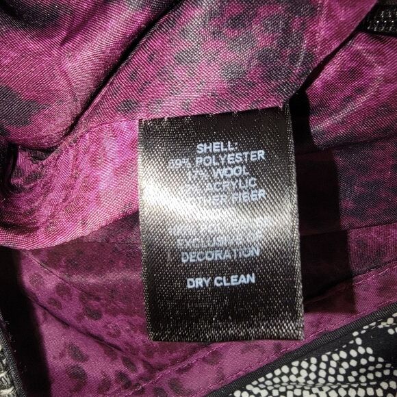 Whbm tweed wool blend classic skirt size 2 - Picture 7 of 7